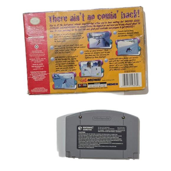 Twisted Edge Extreme Snowboarding N64 - Picture 2 of 2